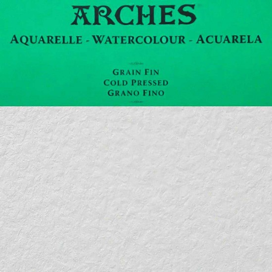 ARCHES WATERCOLOR 640 GSM COLD PRESSED 100% COTTON SIZE 56*76 ARCHES WATERCOLOR 640 GSM COLD PRESSED 100% COTTON SIZE 56*76